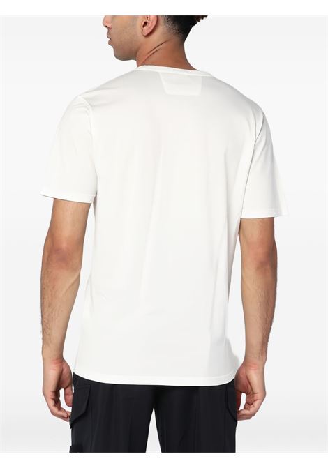 t-shirt mercerized light jersey uomo bianca C.P. COMPANY | 19CMTS132A-006374G103